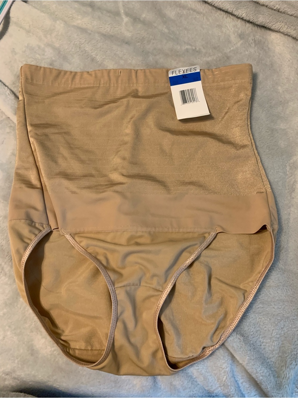 Flexees High Waist Shaping Brief - Beige